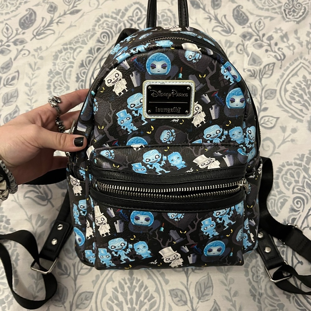 haunted mansion loungefly disney backpack